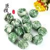 Adornos de piedra rodante natural Qinghai Cui, estación internacional de suministro de pecera, bonsái, adornos decorativos para el hogar, aromaterapia para niños, mina Amoy