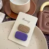Clip de Pinza Cuadrado a Cuadros Estilo Coreano Nuevo Simple y Moderno Accesorios para el Cabello para Niños Que No Dañan el Cabello Pinza para Bebé Pinza para Mechones de Cabello Roto
