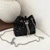 2026 Bolso Cubo de Moda Estilo Coreano Nuevo, Bolso Versátil de Hombro Cruzado, Bolso Elegante de Lujo Ligero para Noche para Mujer