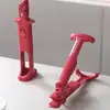 Clipe para Tigela de Arroz, Clipe Anti-Queimadura Resistente a Altas Temperaturas para Cozinha, Pinça para Alimentos em Panela a Vapor, Clipe Anti-Queimadura de Alta Temperatura, Clipe Antiderrapante de Silicone Dois em Um
