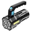 Lanterna Shenyu Luz Forte Longo Alcance Luz Super Brilhante Recarregável Holofote Externo Longa Duração Luz de Acampamento Ferragens