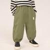 Pantalones Changguo para Niños Estilo Otoño Pantalones Deportivos Sueltos para Niños Pequeños y Niños Pantalones Casuales para Primavera y Otoño para Bebés Niños