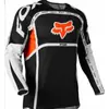 Cabeza de Zorro F0X Fox Racing de Descenso Verano Moto Racing Todoterreno Manga Larga Ropa Deportiva Maillot de Ciclismo