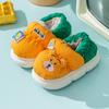 Pantuflas de algodón para bebé invierno Zapatos de algodón para interior para niñas oso cálido dibujos animados para niños pantuflas de bebé de algodón pantuflas de algodón para niños
