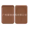 Soporte de Tarjeta con Ángulo Ajustable con Soporte Soporte de Tarjeta Adecuado para Apple Magsafe Super Magnético Piel Sintética PU Clip Trasero Magnético Soporte de Tarjeta