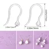 Ganchos de Oreja Minimalistas de Resina Pendientes de Plástico Sencillos con Personalidad para Mujer Accesorios de Gancho de Oreja al por Mayor Pendientes Modelo Nuevo 2025
