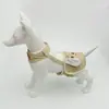 Calças Fisiológicas para Pets Coleira Calça Peça Única Malha Respirável Ajustável ao Ar Livre Anti-Assédio Anti-Gravidez Calças Sanitárias para Cadelas