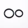 Accesorios de junta tórica multiespecificación accesorios de hardware para equipaje negro de electroforesis correa para mascotas hebilla redonda de metal