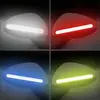 Pegatina de Advertencia Reflectante Fuerte para Espejo Retrovisor de Coche de Venta Caliente Película Reflectante para Carrocería de Coche Pegatina Decorativa Bloqueadora de Rayones