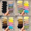 Ligas para Coletas Altas Infantiles, No Dañinas, Bandas para el Cabello Sin Marcas para Niñas y Bebés, Alta Elasticidad, Gomas Gruesas y Duraderas, Accesorios para el Cabello