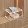 Zapatero de niveles ajustable para dormitorio, soporte para zapatos debajo del escritorio de estudiante, organizador de almacenamiento, estante de almacenamiento para zapatero en casa