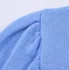 Primavera 2026 Nuevo Producto Moda Europea y Americana Dulce y Fresca Diseño Chaqueta de Punto de Manga Corta de Burbujas 5802005