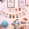 Marco de Fotos para Bebé Bandera de Arrastre Arreglo Primer Cumpleaños Fondo Conmemorativo Pared Forma de Foto Princesa Masculino Decoración de Fiesta