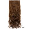 Peruca mulheres longo cabelo cacheado uma peça de alta temperatura seda sem costura peça de extensão de cabelo 5 clip clip peruca de cabelo local de fábrica