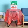 Toalha de mesa descartável plástico espessado hotel casamento banquete mesa à prova d'água à prova de óleo mesa quadrada mesa redonda toalha de mesa quadrada cor sólida