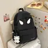 Mochila Escolar Versátil de Cor Sólida para Mulheres, Estilo Coreano, Mini Mochila para Meninas Adolescentes, Alto Valor Estético, Mochila de Viagem Simples e Casual