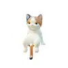 Enfeites de Carro, Gatos Fofos, Gatos Preguiçosos, Enfeites para Decoração de Tela do Console Central, Bonecos Deitados para Retrovisor