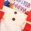En Stock Bolsa de Lona de Dibujos Animados para Niños Bolsa Souvenir de Algodón Estudiante de Primaria Evento del Día Nacional Bolsa de Mano Promocional