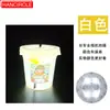 Posavasos Luminoso LED Creativo Pegatina para Copa de Cóctel Base de Luz Prop de Atmósfera KTV Posavasos Brillante para Copa de Vino