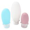 Nova Garrafa de Armazenamento com Tampa à Prova de Vazamento de Silicone para Engarrafamento Doméstico de Shampoo, Sabonete Líquido Corporal, Loção - Conjunto para Viagem ao Ar Livre