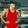Colete esportivo de verão fitness masculino, estiramento de secagem rápida, tipoia em forma de I, musculação, aparência corporal, roupas de treinamento soltas