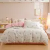 Colcha Colcha de Invierno Núcleo 100% Algodón con Funda Nórdica Extraíble Lavable Engrosada Cálida Individual Dormitorio Todas las Estaciones Universal Colcha de Algodón Ropa de Cama