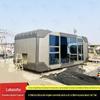 Estrutura de Aço Casa de Campo Móvel Casa de Campo Selvagem Cabine Quadrada Atividades de Lazer ao Ar Livre Container Cabine Maçã Perfurada Rede