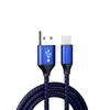 Adecuado para Cable de Datos Apple Extendido Trenzado de Color Mixto Carga Rápida Cable de Datos Android Tipo-C Cable de Carga USB Venta al por Mayor
