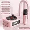 Altavoz Bluetooth inalámbrico retro de vinilo para exteriores, tarjeta de subwoofer para el hogar, audio de alta calidad, regalo de vacaciones