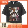 Nueva Camiseta Kanye West Hip Hop Rapero Moda Hombres Mujeres Streetwear