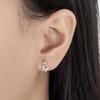 Aretes de Mariposa para Mujer Lujo Ligero Diseño Nicho Sentido Elegante Francés Gancho para la Oreja 2025 Verano Diario Viajero Accesorios para la Oreja