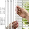 Accesorios para cortinas, persianas venecianas de 60 cm, varillas giratorias transparentes, 2/4/6/8/10, adecuadas para barras de cortina.