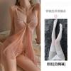 Lingerie Sexy, Pijama Sexy Tentador para Seios Pequenos, Camisa de Cama Apaixonada Uniforme, Conjunto Push-Up com Aro