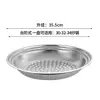Venda Direta de Fábrica Bandeja de Cozimento a Vapor Multifuncional Espessa de Aço Inoxidável Rack de Cozimento a Vapor para Cozinha Doméstica Suporte de Cozimento a Vapor para Wok Cesta de Cozimento a Vapor