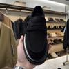 Zapatos de Vestir de Negocios para Hombre Beijiang Wolf Chao Brand Mocasines Slip-on Lazy Lazy de Corte Bajo Transpirables de Piel con Punta Redonda y Suela Gruesa