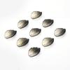 Nuevo 17x 24 hojas de té Gradiente vidrio agujero colgante cuenta de cristal DIY pulsera antigua accesorios para el cabello
