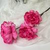 Flores de Peônia para Casamento Decoração de Ano Novo Adereços de Fotografia Flores de Seda Flores de Véspera de Ano Novo Flores Artificiais Sentido Avançado Realista