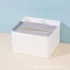Caixa de Armazenamento Simples de Papel para Sala de Estar Doméstica Caixa de Plástico para Controle Remoto de Mesa Caixa de Lenços Multifuncional Nórdica
