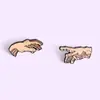 [Personalización de Insignias] Comercio Exterior Personalizado Creativo Mini Mano Aleación Broche Dibujos Animados Lindo Pintura Pin Insignia