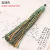 Xizang borla de algodón diy pulsera de cuentas de Bodhi joyería colgante de oreja colorida borla de estilo étnico al por mayor