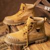 202 0,4 bilhão Botas Martin Árvore Mori Novas Diárias Sapatos Masculinos Gobang Sapatos de Plataforma Casuais para Exterior Botas Amarelas Masculinas