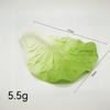 Modelo de hoja de lechuga de alta simulación de PU, simulación de verdura, restaurante, casa de campo, mercancía, muestra de ventana, plato de exhibición, accesorios