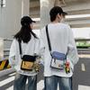 Bolso Bandolera Pequeño para Niños Ins Moderno Genial Personalizado Bolso Mensajero para Móvil Bolso Cuadrado Pequeño Casual Bolso de Hombro de Marca Moderna Bolso para Hombre