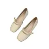 Zapatos de Salón de Tacón Bajo Estilo Hada Mary para Mujer, Modelo Nuevo Primavera 2026, Zapatos Planos Brisa Suave de Noche, Estilo Francés