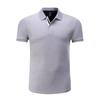 Camisa Polo de Algodón Mercerizado de Verano con Cuello para Hombre Estampado Personalizado con Logo Grupo de Compra Corporativa Camiseta de Manga Corta Ropa de Trabajo