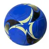 Bola de futebol de treinamento padrão tamanho 5 para competições no campus de alunos do ensino médio, bola de futebol de PVC costurada à máquina, equipamento esportivo, personalizável