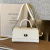 Bolso de Mano de Nicho Estilo Coreano para Mujer, Nuevo para Primavera 2026, con Cadena al Hombro, Bolso Cruzado de Moda, Hermoso, Exquisito y Sencillo