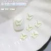 Celebridade online garota bonita mocha borboleta joias para unhas atacado cor de doce macaron diamante plano diy decoração de unhas