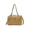 Bolso Pequeño Cuadrado Transfronterizo 2026 Estilo Nuevo Bolso de Cadena Acolchado Inspirado en Chanel para Mujer, Bolso de Hombro y Cruzado Versátil de Alta Gama Moderno