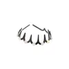 Diadema Ondulada Estilo Coreano para Mujer con Corona Alta, No Aprieta, Pinza para el Cabello para Lavarse la Cara, Versátil, Elegante, para Cabello Suelto, Estilo Exterior